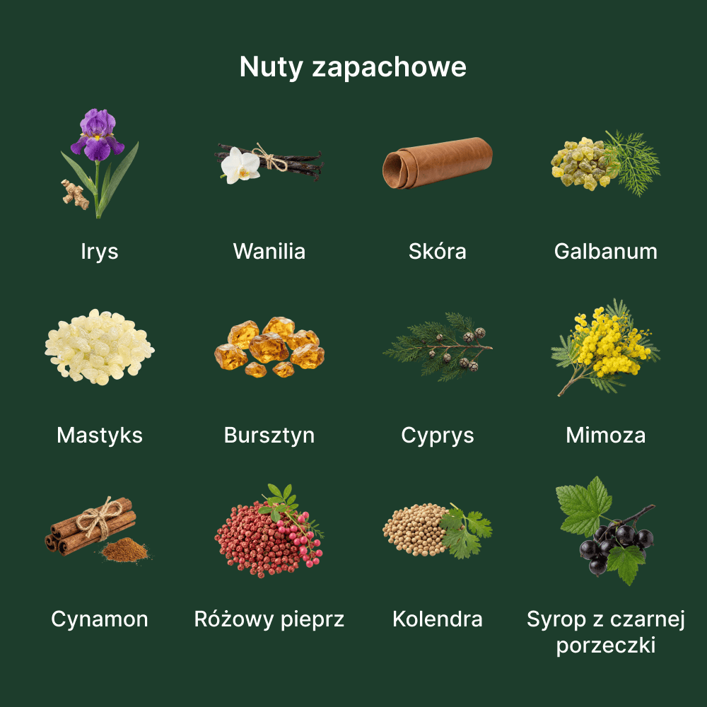 Maison Crivelli Iris Malikhân EDP - nuty zapachowe: głowy, serca i bazy